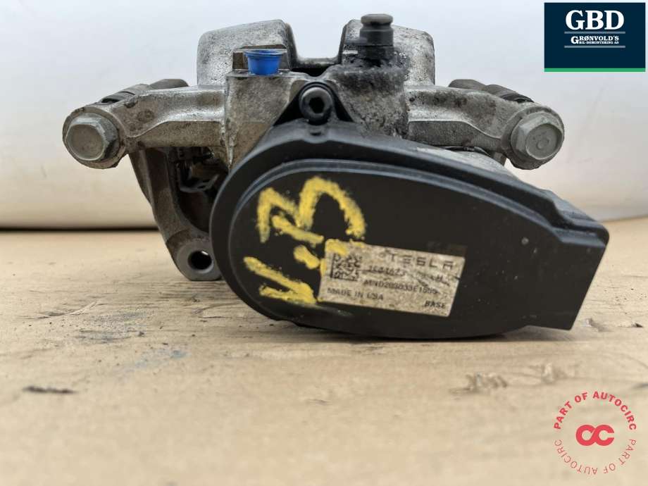 Bremsecaliper venstre bak, elektrisk til Tesla Model 3 2018-2023 (Fase 1)  (1044623-00-H|1044623-00-G . 1044623-97-F|1044623-00-I)