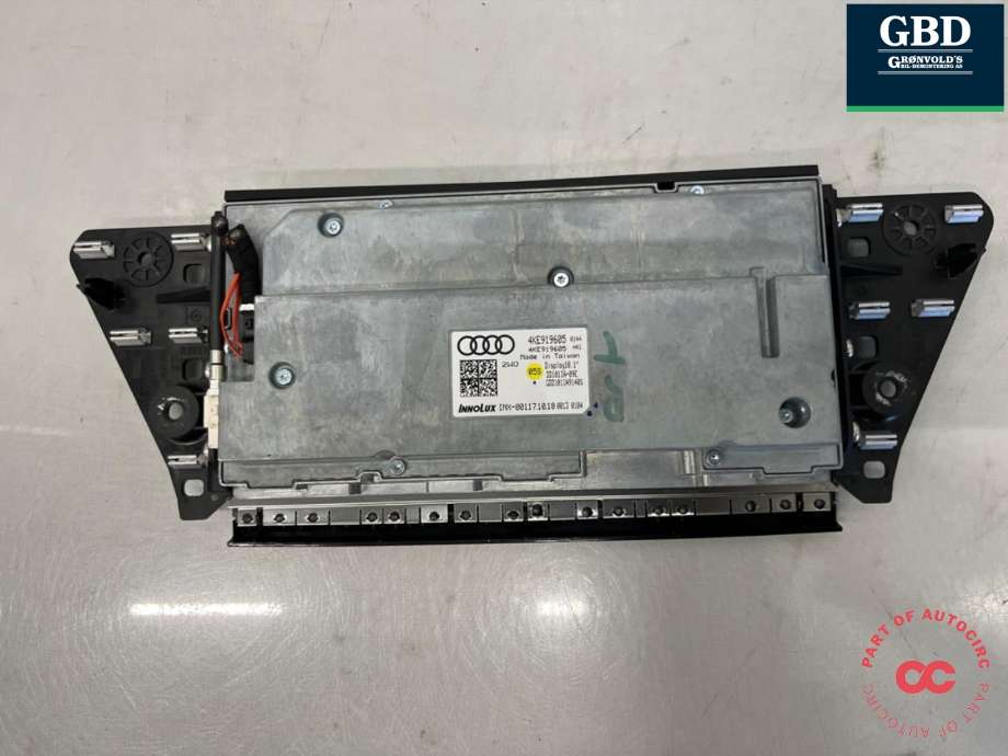 Multimedia display (MCU - Media Controller Unit) til Audi e-tron 2018-->> (4KE 919 605 C|4KE 919 605|)