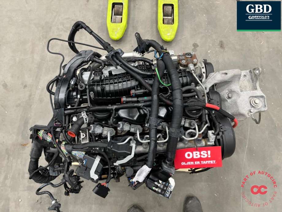 Motor diesel til Volvo V70, 2014-2016 (Type III, Fase 2)  (D4204T20)