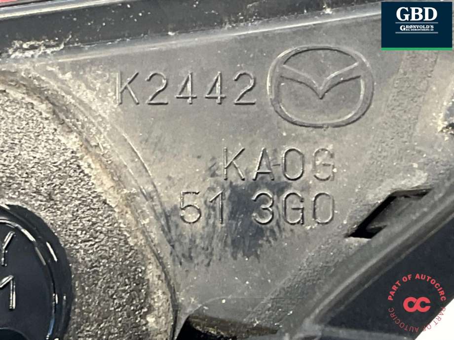 Baklykt venstre indre til Mazda CX-5 2012-2017 (Type I) (KA0G513G0C|)
