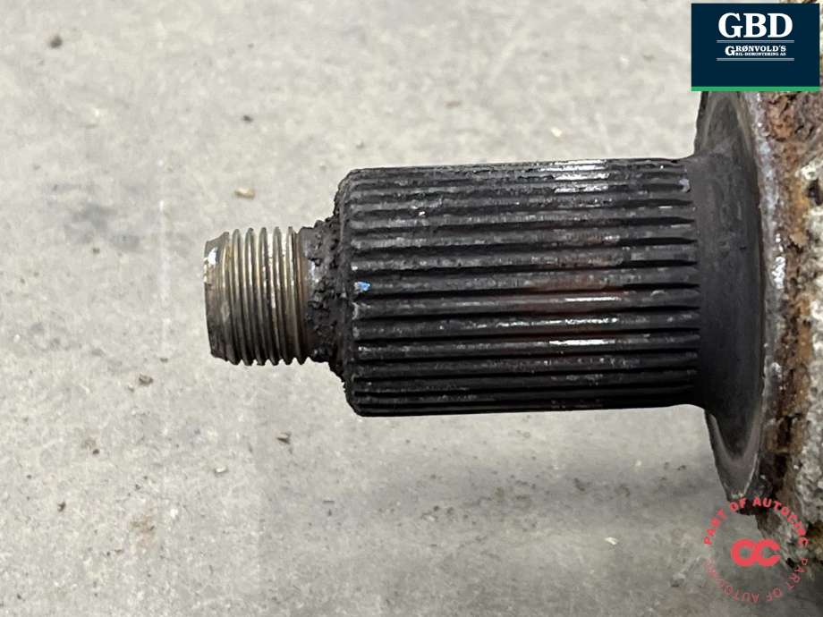 Drivaksel høyre foran, diesel/manuell til Audi A1 2010-2014 (Type I, Fase 1)  (6R0 407 762 A|6R0 407 762 AX|)