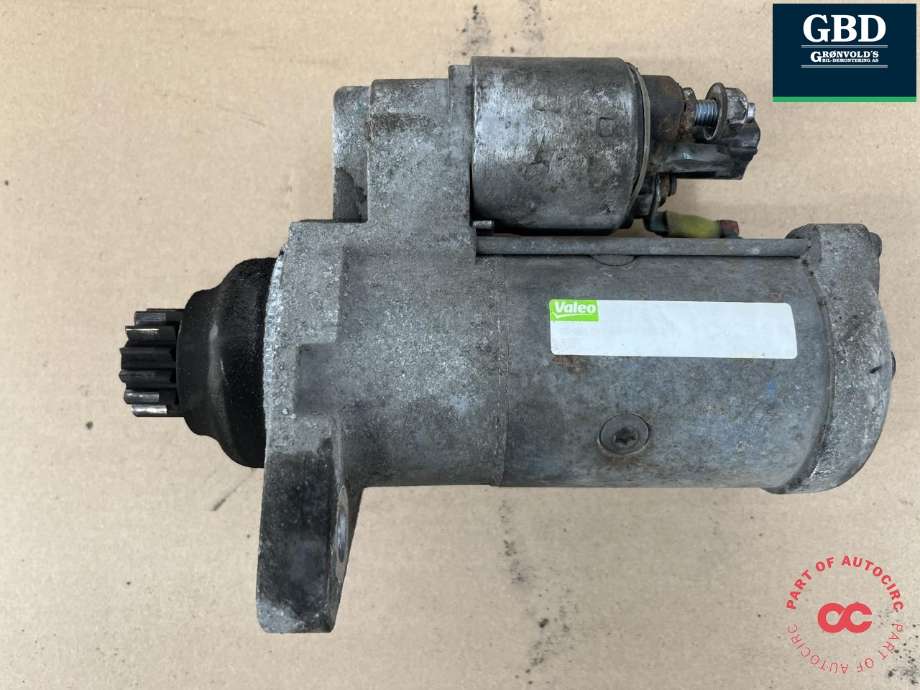 Starter diesel til Audi A1, 2010-2014 (Type I, Fase 1)  (02Z 911 024 K)