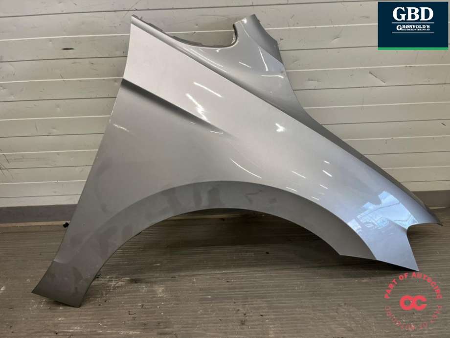 Skjerm høyre foran til VW Golf Sportsvan, 2014-2018 (510 821 022 D)