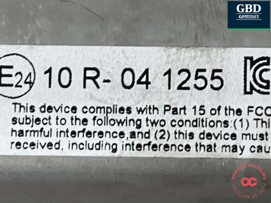 Bilstereo navigasjon skjerm til BMW X3 2010-2017 (F25) (F25) (65 50 6 822 625|10R041255|)