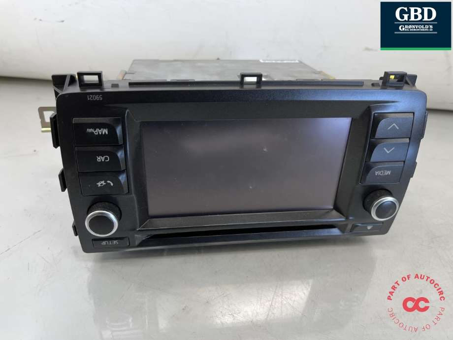 Bilstereo navigasjon til Toyota Auris 2013-2015 (Type II, Fase 1) (8614002010|)