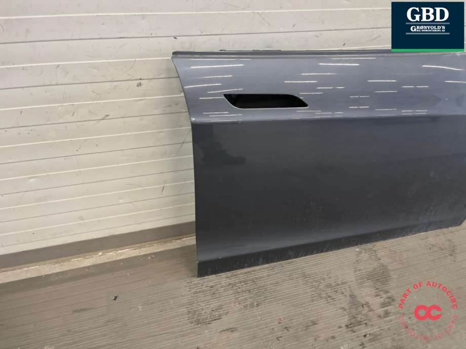 Dør høyre foran til Tesla Model S 2013-2016 (Fase 1) (6006622-E0-E|6006622-E0-G|6006622-E0-H)