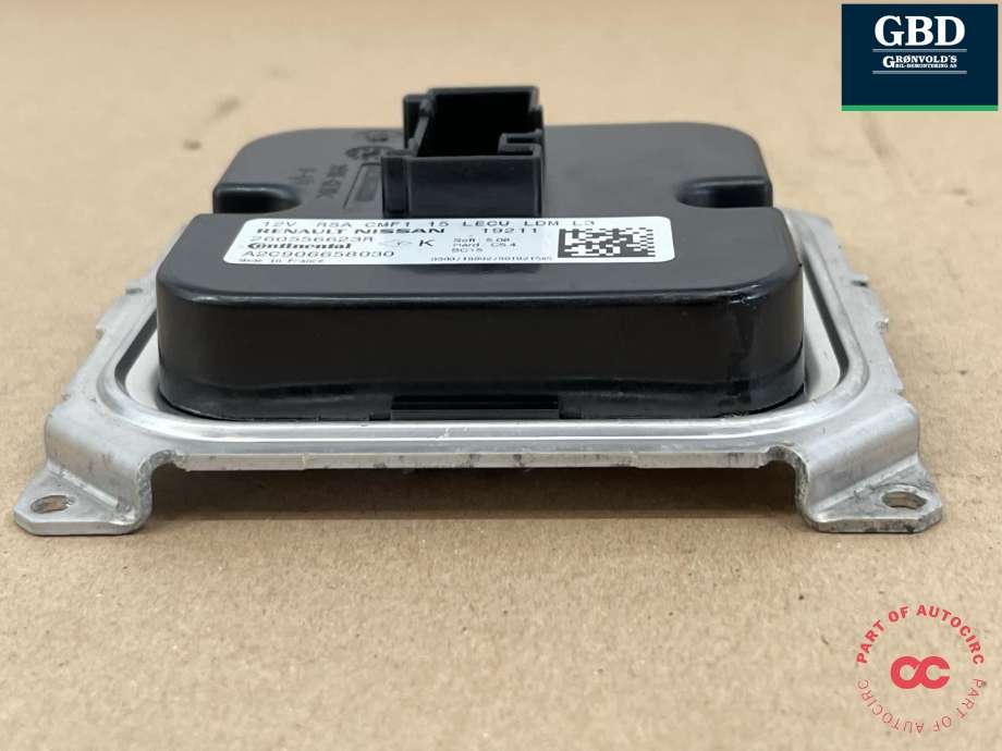 Styreenhet xenon/ballast til Renault Zoe 2019-->> (Fase 2)  (260556623R|)