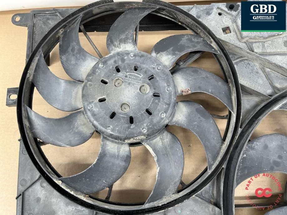 Kjølevifte elektrisk til VW Sharan 2010-->> (Type II)  (7N0 959 455 J|7N0 959 455 L|7N0121205J)
