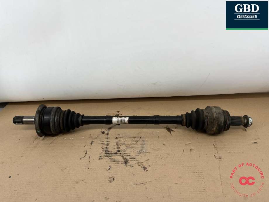 Drivaksel høyre bak, diesel/automat til BMW X3, 2010-2017 (F25) (F25) (33 20 7 614 493)