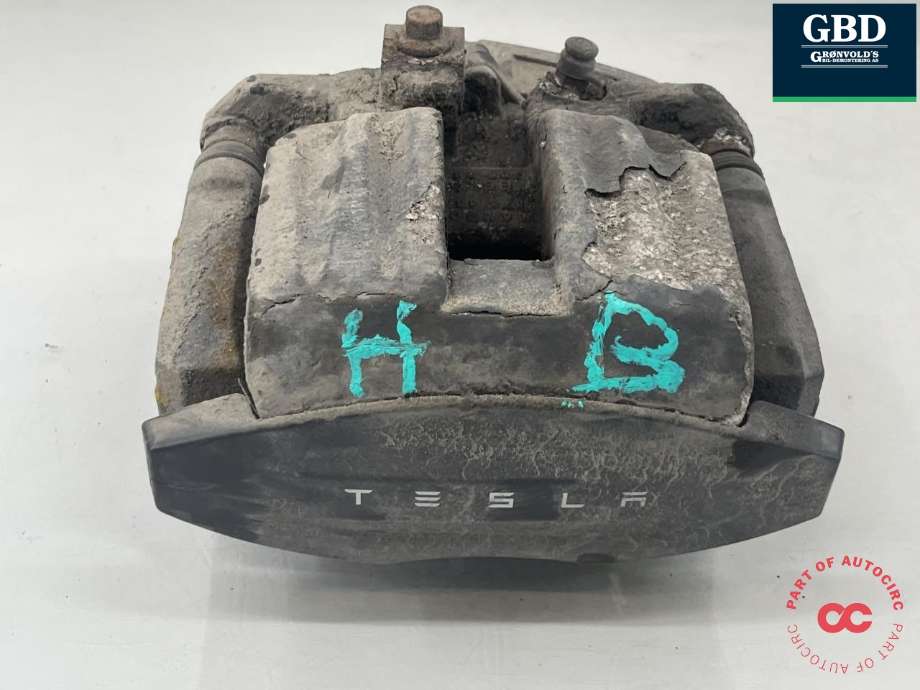 Bremsecaliper høyre bak, elektrisk til Tesla Model S, 2016-2021 (Fase 2) (1021334-00-C)