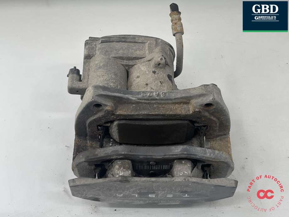 Bremsecaliper høyre bak, elektrisk til Tesla Model S 2016-2021 (Fase 2) (1021334-00-C|1021334-00-D|)