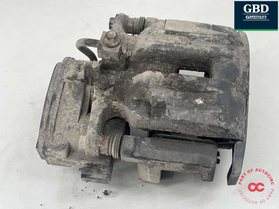 Bremsecaliper venstre bak, elektrisk til Tesla Model S 2016-2021 (Fase 2)  (1129369-00-A|1021252-00-D | 1021252-00-E ||1021252-00-F | 1021252-00-G)