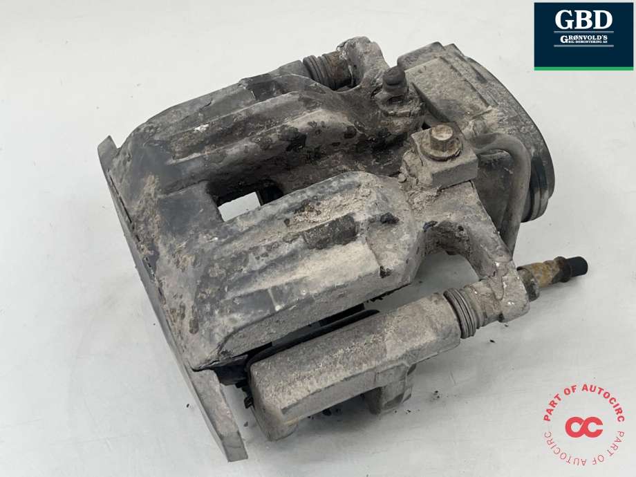 Bremsecaliper venstre bak, elektrisk til Tesla Model S 2016-2021 (Fase 2)  (1129369-00-A|1021252-00-D | 1021252-00-E ||1021252-00-F | 1021252-00-G)