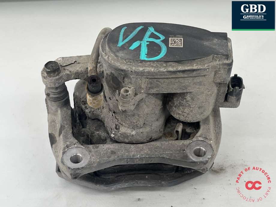 Bremsecaliper venstre bak, elektrisk til Tesla Model S 2016-2021 (Fase 2)  (1129369-00-A|1021252-00-D | 1021252-00-E ||1021252-00-F | 1021252-00-G)