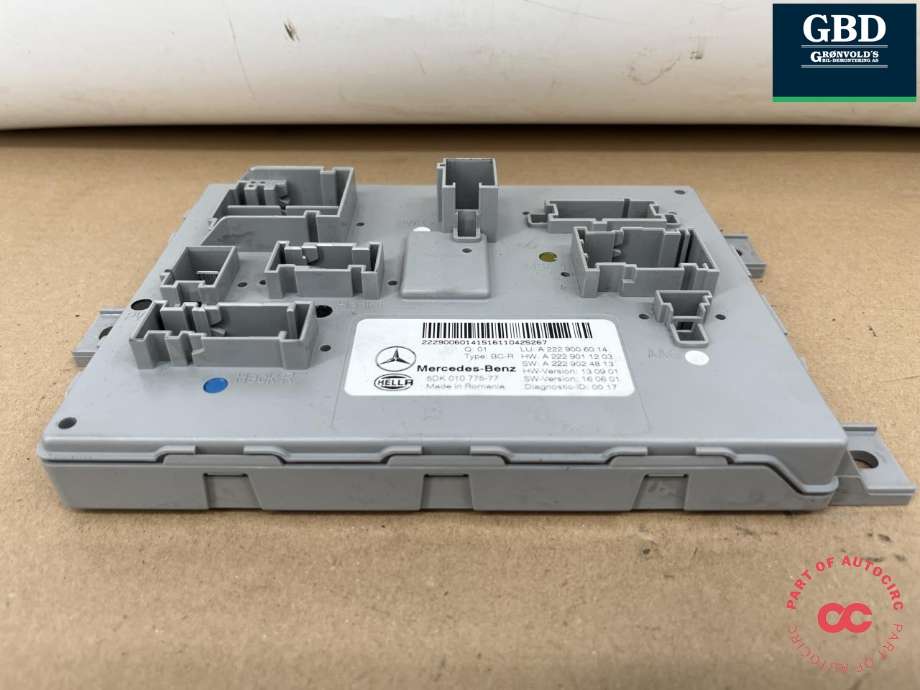 Styreenhet (SAM - Signal Acquisition Module) til Mercedes GLC 2015-2022 (X253) (X253) (A 222 900 60 14|5DK01077577|)