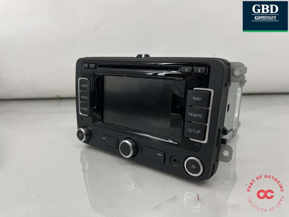 Bilstereo til VW Sharan 2010-->> (Type II)  (3C8 035 279 G|3C8 035 279 GX|)