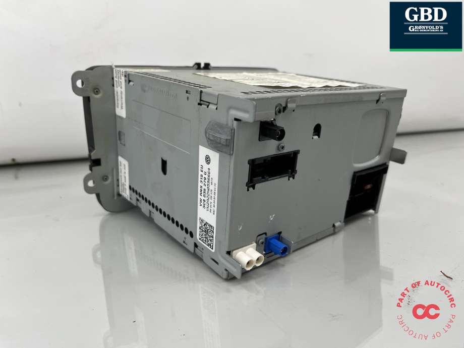 Bilstereo til VW Sharan 2010-->> (Type II)  (3C8 035 279 G|3C8 035 279 GX|)