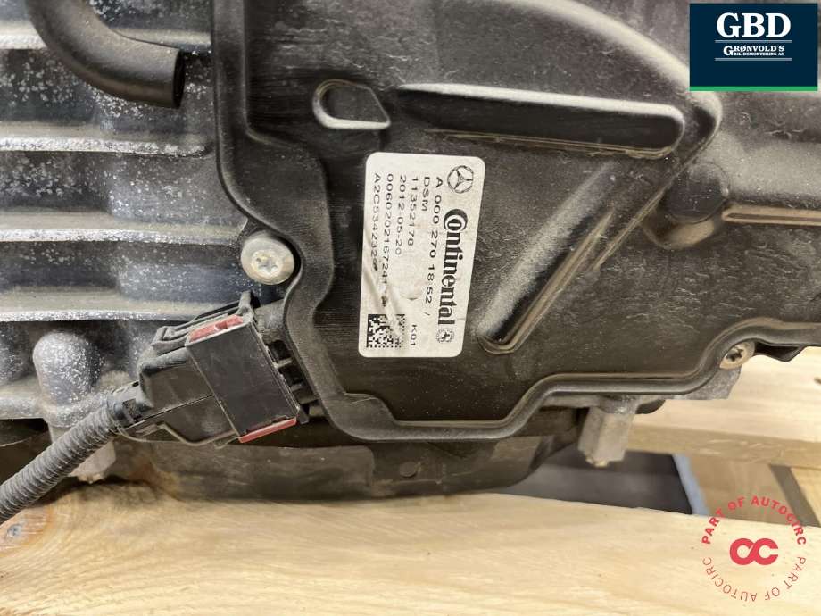 Girkasse automat til Mercedes E-Klasse 2009-2013 (Fase 1) (W212) (W212) (A 204 270 37 07|A 204 270 37 07 80|722996| 2122708101)