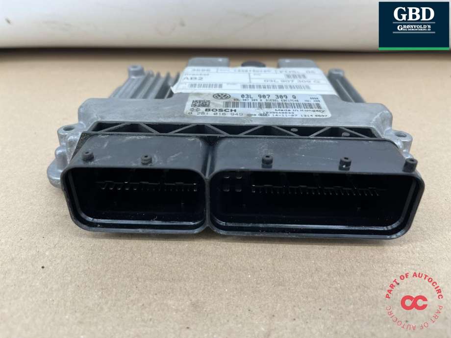 Styreenhet motor til VW Sharan 2010-->> (Type II) (03L 906 018 HJ|0281016949|03L907309Q)