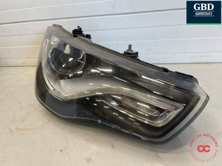 Frontlykt høyre xenon til Audi A1 2010-2014 (Type I, Fase 1) (8X0 941 044|)