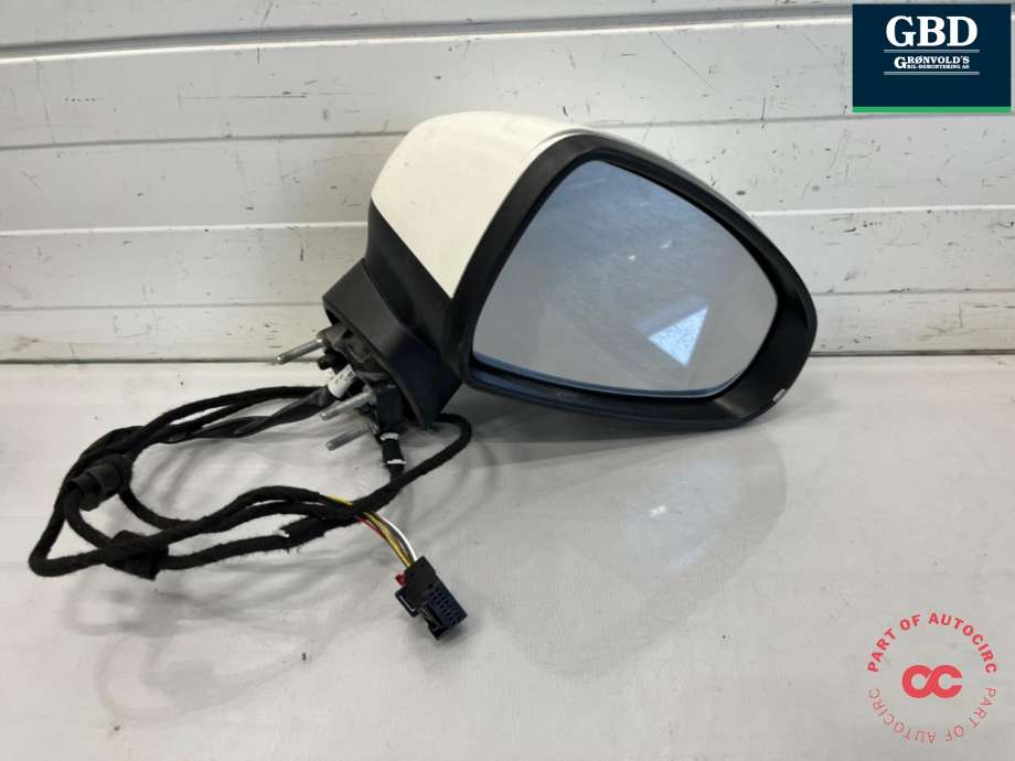 Speil høyre til Audi A1 2010-2014 (Type I, Fase 1) (8X1 857 410 K|8X1 857 410 K 9B9|8X1 857 410 S 9B9)