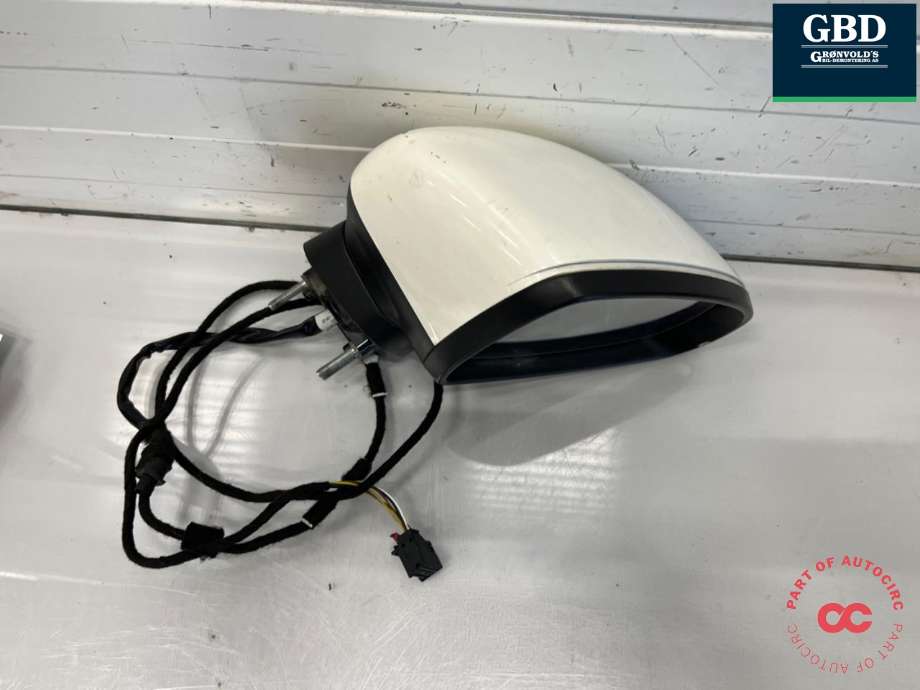 Speil høyre til Audi A1 2010-2014 (Type I, Fase 1) (8X1 857 410 K|8X1 857 410 K 9B9|8X1 857 410 S 9B9)