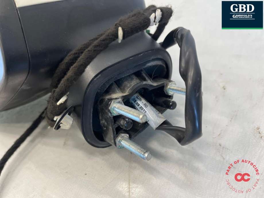Speil venstre til Audi A1 2010-2014 (Type I, Fase 1) (8X1 857 409 K|8X1 857 409 K 9B9|8X1 857 409 R 9B9)