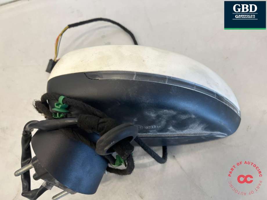 Speil venstre til Audi A1 2010-2014 (Type I, Fase 1) (8X1 857 409 K|8X1 857 409 K 9B9|8X1 857 409 R 9B9)