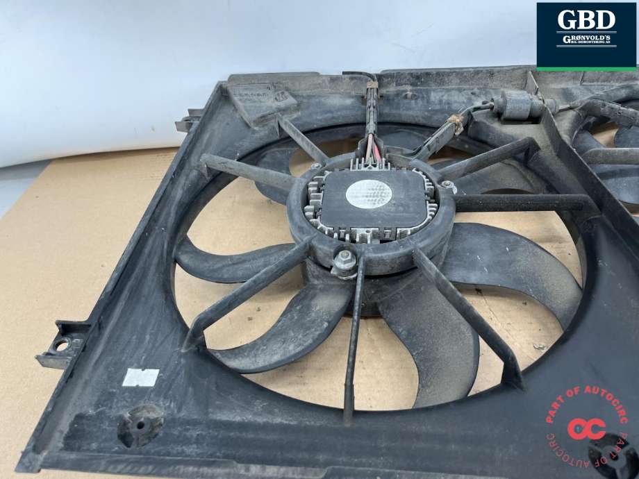 Kjølevifte elektrisk til VW Caddy 2010-2015 (Type III, Fase 2)  (1K0 959 455 FR|1K0 959 455 ET|)