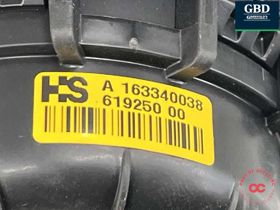 Varmeapparat motor til SsangYong Rexton W 2014-2017 (Y290) (Y290) (NO PART ID|)
