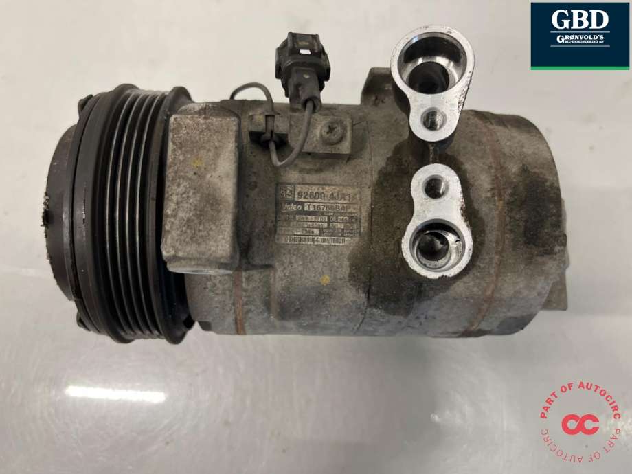 Aircondition kompressor til Nissan Navara 2016-->> (D23) (D23) (926004JA1A|)