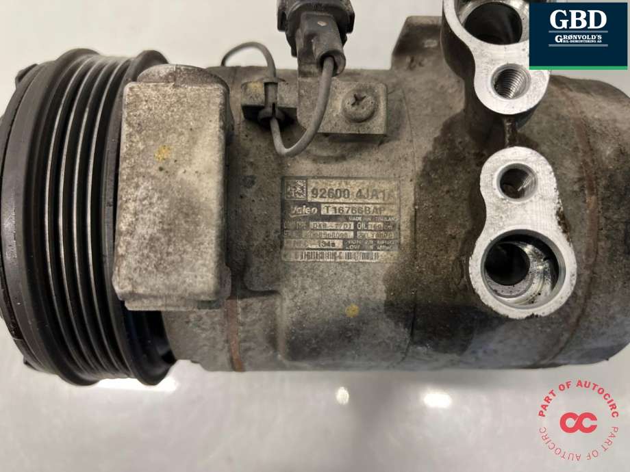 Aircondition kompressor til Nissan Navara 2016-->> (D23) (D23) (926004JA1A|)