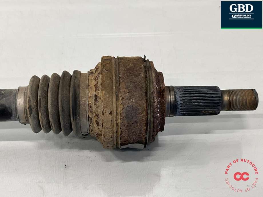 Drivaksel høyre bak, diesel/automat til Audi Q7 2010-2015 (Type I, Fase 2) (7L8 501 201 B|7L8 501 201 BX|)
