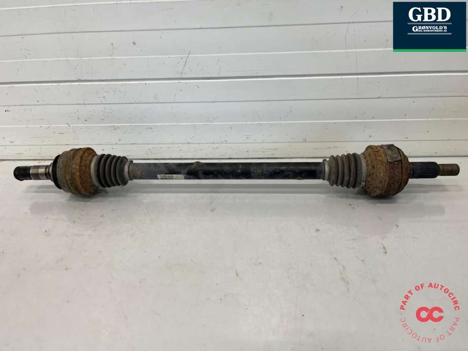 Drivaksel venstre bak, diesel/automat til Audi Q7, 2010-2015 (Type I, Fase 2)  (7L8 501 201 B)