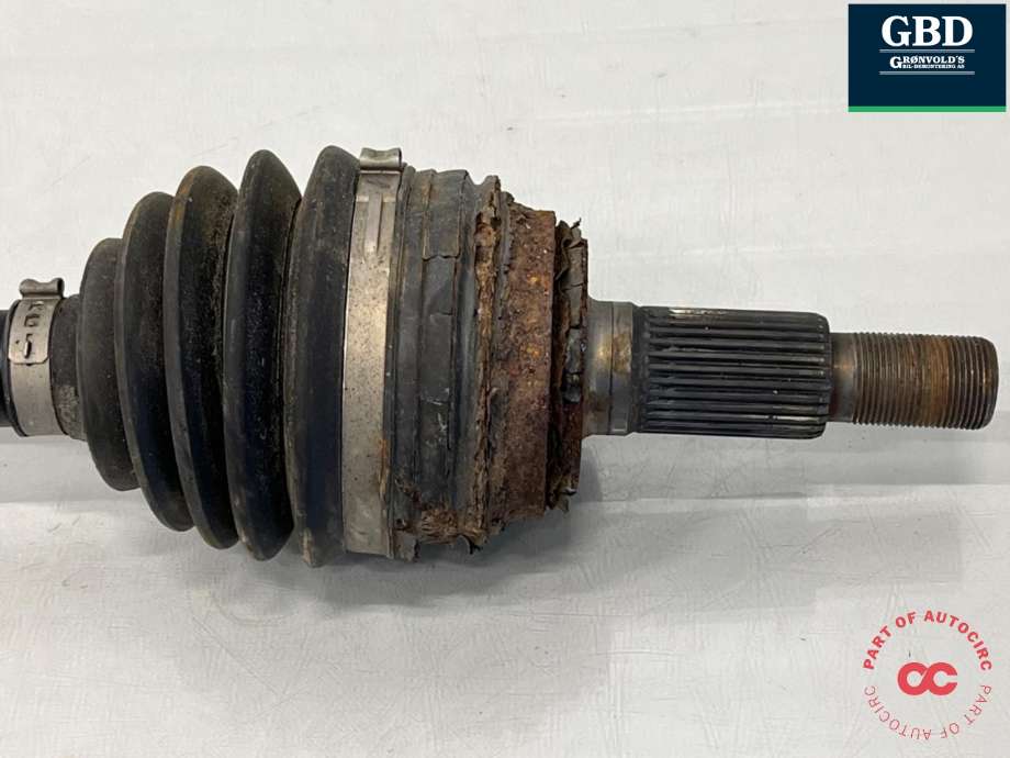 Drivaksel venstre foran, diesel/automat til Audi Q7 2010-2015 (Type I, Fase 2) (7P0 407 271 C|7P0 407 271 CX|)