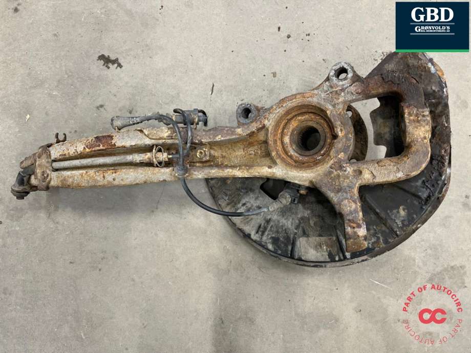 Hjulspindel høyre foran til Audi Q7 2010-2015 (Type I, Fase 2)  (7L8 407 258 B|)