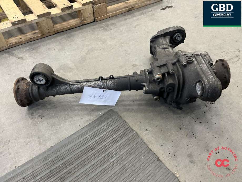 Kardang klokke foran til Audi Q7, 2010-2015 (Type I, Fase 2)  (0C1 409 505 S)