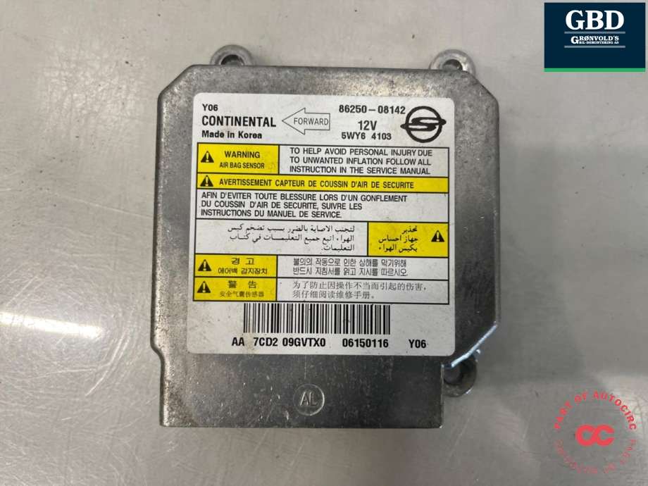 Styreenhet airbag hovedsensor til SsangYong Rexton W, 2014-2017 (Y290) (Y290) (8625008142)