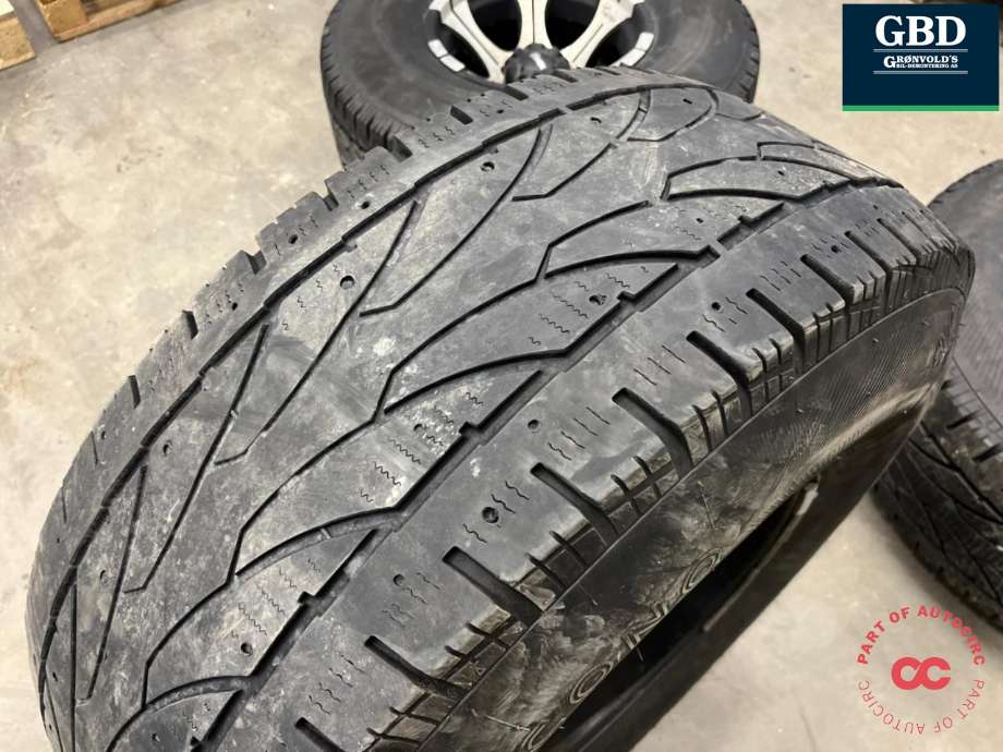 Hjulsett aluminium vinter til Isuzu D-Max 2012-2017 (Type II, Fase 1) (NANKANG|315-75R16|PROD 2318 5|23MM|ET25)