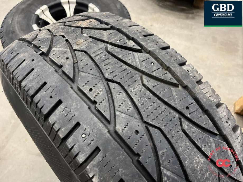 Hjulsett aluminium vinter til Isuzu D-Max 2012-2017 (Type II, Fase 1) (NANKANG|315-75R16|PROD 2318 5|23MM|ET25)