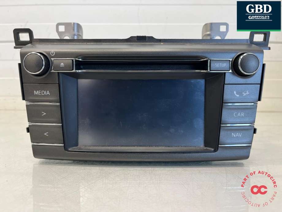 Bilstereo navigasjon til Toyota RAV4, 2013-2015 (Type IV, Fase 1) (8614042220)