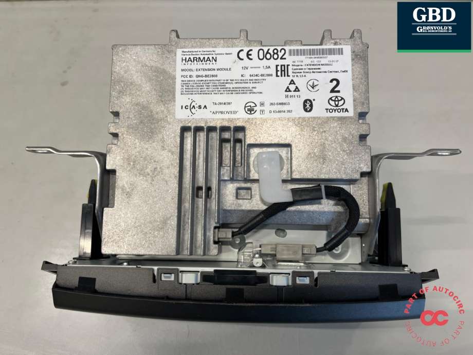 Bilstereo navigasjon til Toyota RAV4 2013-2015 (Type IV, Fase 1) (8614042220|)