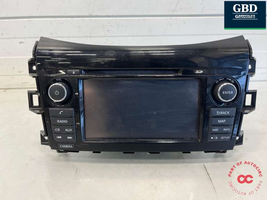 Bilstereo til Nissan Navara, 2016-->> (D23) (D23) (259154KJ0A)
