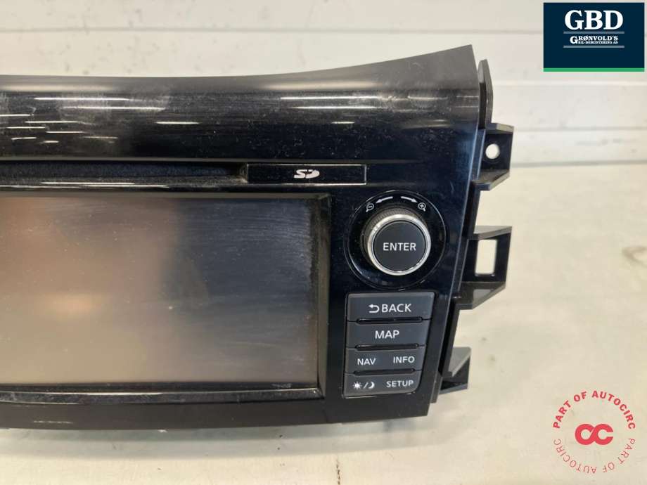 Bilstereo til Nissan Navara 2016-->> (D23) (D23) (259154KJ0A|)