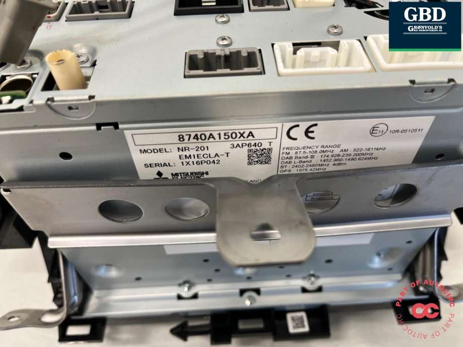 Bilstereo navigasjon til Mitsubishi Eclipse Cross 2018-->> (8740A150XA|)