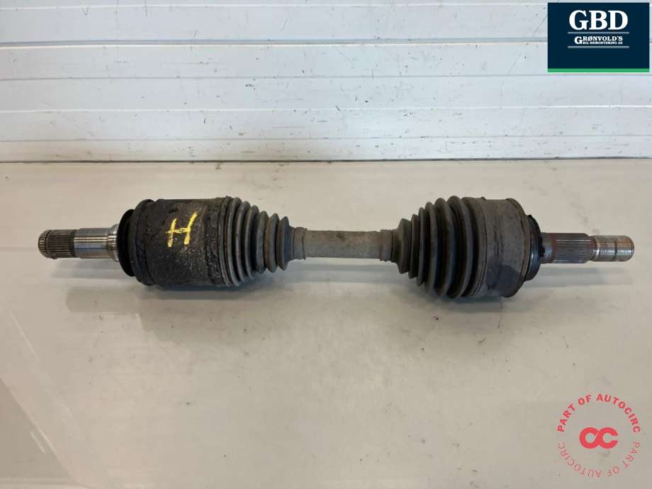Drivaksel høyre foran, diesel/automat til Toyota Land Cruiser 200 2008-->> (4343060071|)