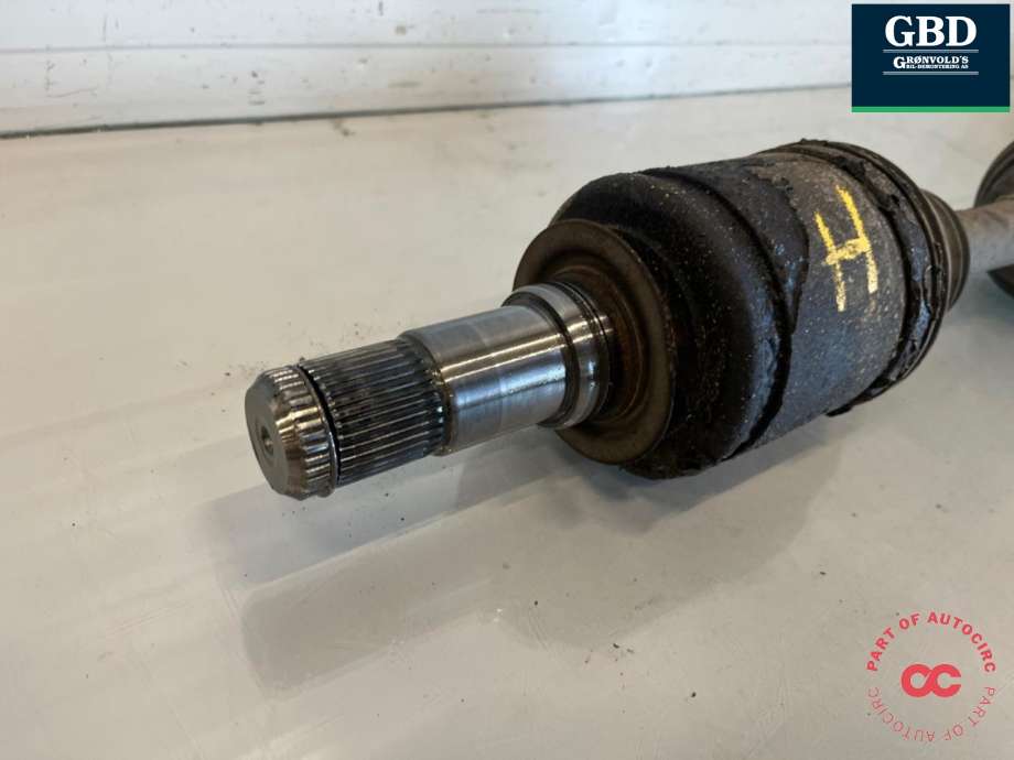 Drivaksel høyre foran, diesel/automat til Toyota Land Cruiser 200 2008-->> (4343060071|)