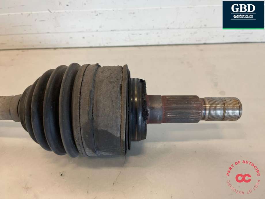 Drivaksel høyre foran, diesel/automat til Toyota Land Cruiser 200 2008-->> (4343060071|)