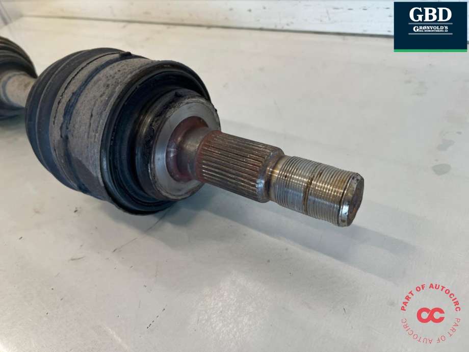 Drivaksel høyre foran, diesel/automat til Toyota Land Cruiser 200 2008-->> (4343060071|)