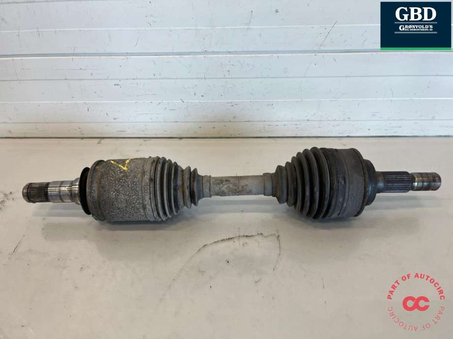 Drivaksel venstre foran, diesel/automat til Toyota Land Cruiser 200, 2008-->>  (4343060071)